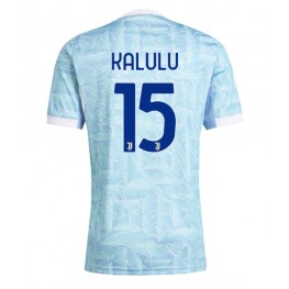 Juventus Pierre Kalulu #15 Uit tenue 2025-26 Korte Mouw